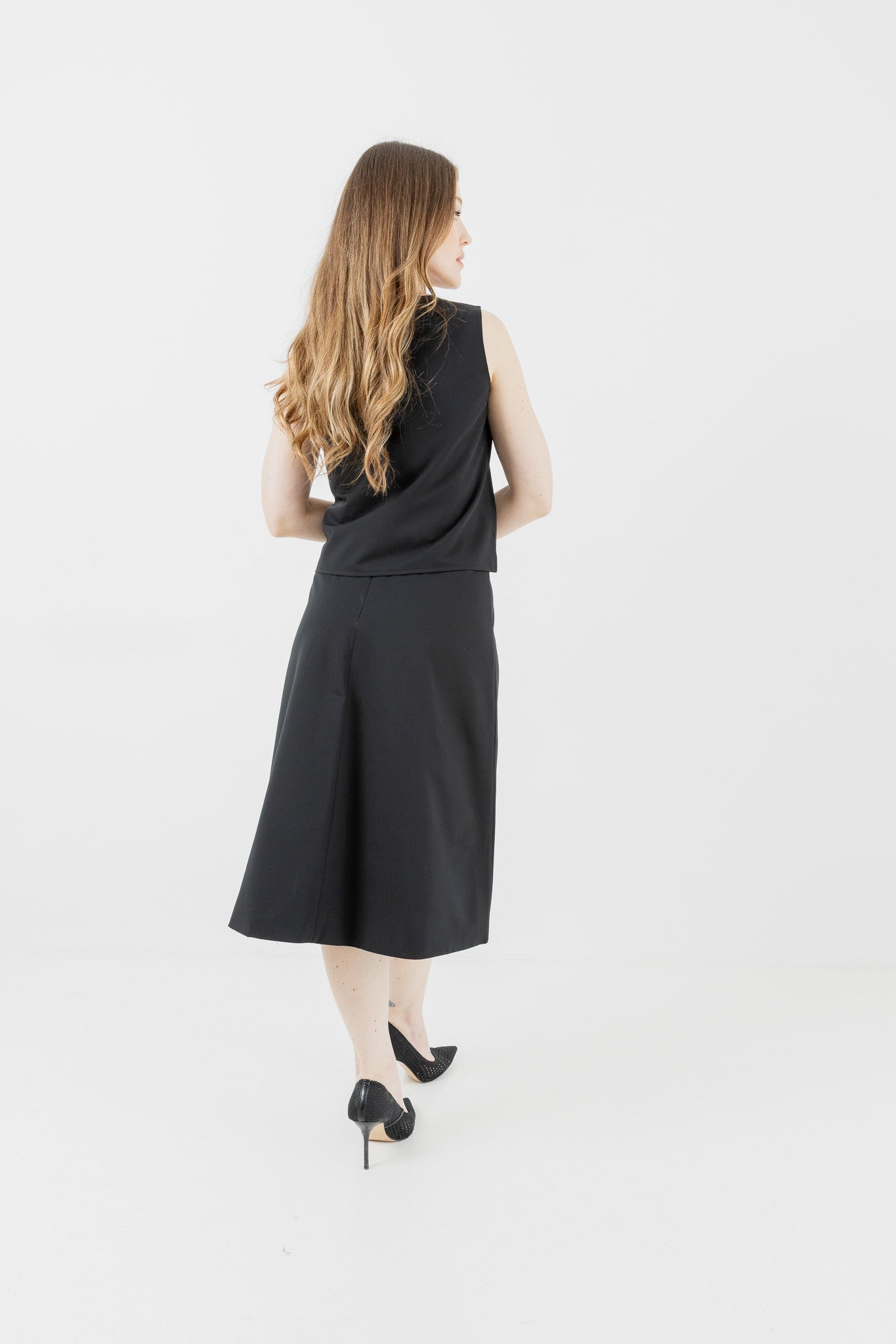 Black Crystals Skirt