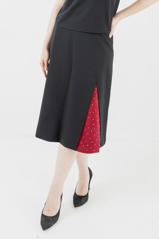 Black Crystals Skirt