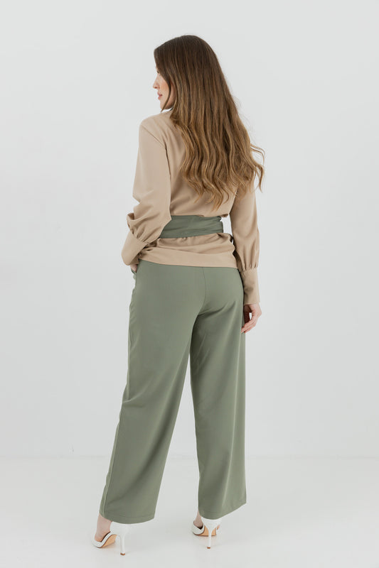 Wide Leg Trousers