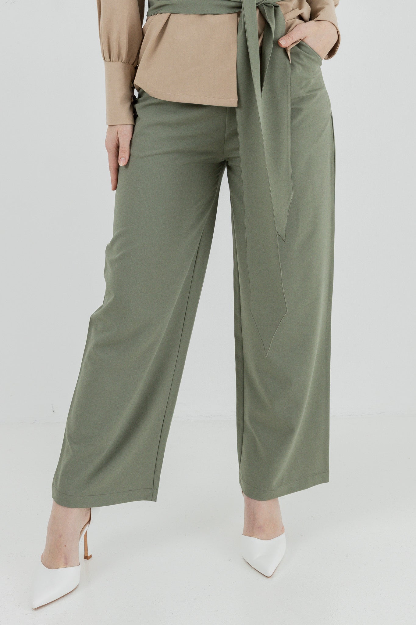 Wide Leg Trousers